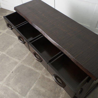 欅材 カウンター 150