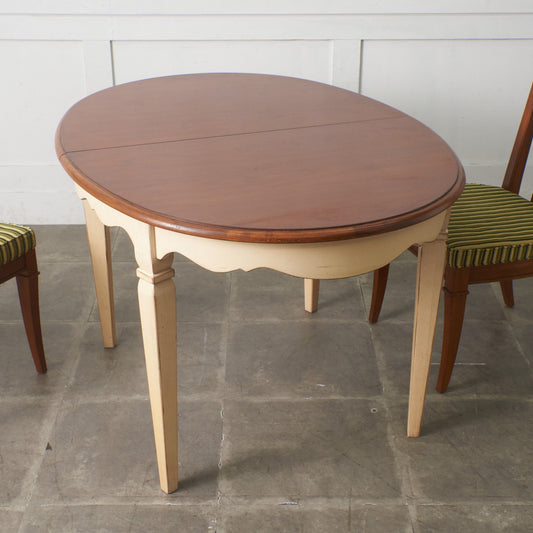 オーバル ダイニングテーブル / リペイント品