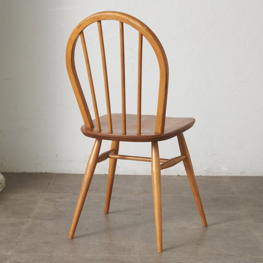 4本スポーク フープバックチェア