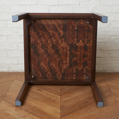 寄木サイドテーブル