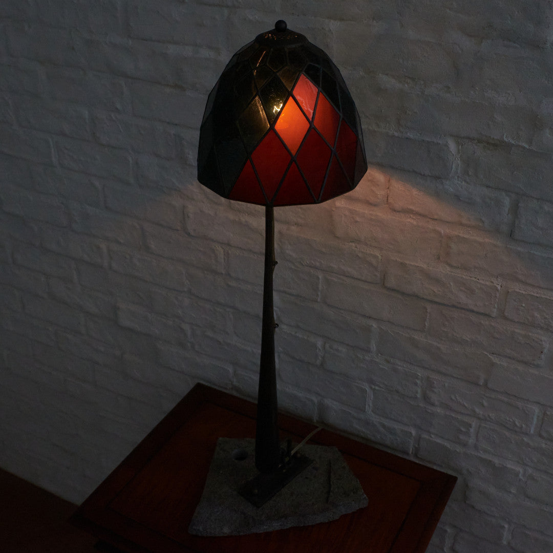 ステンドグラス テーブルランプ
