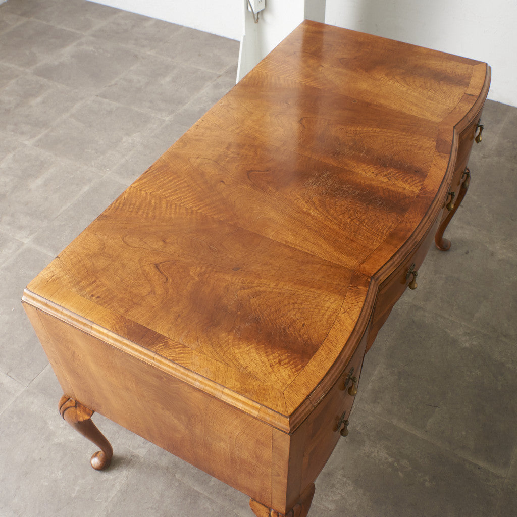 英国アンティーク 両袖デスク