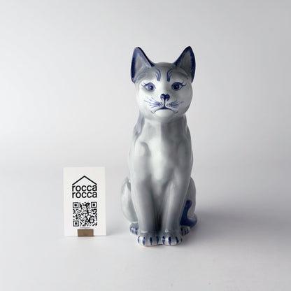 英国ヴィンテージ 猫のフィギュリン