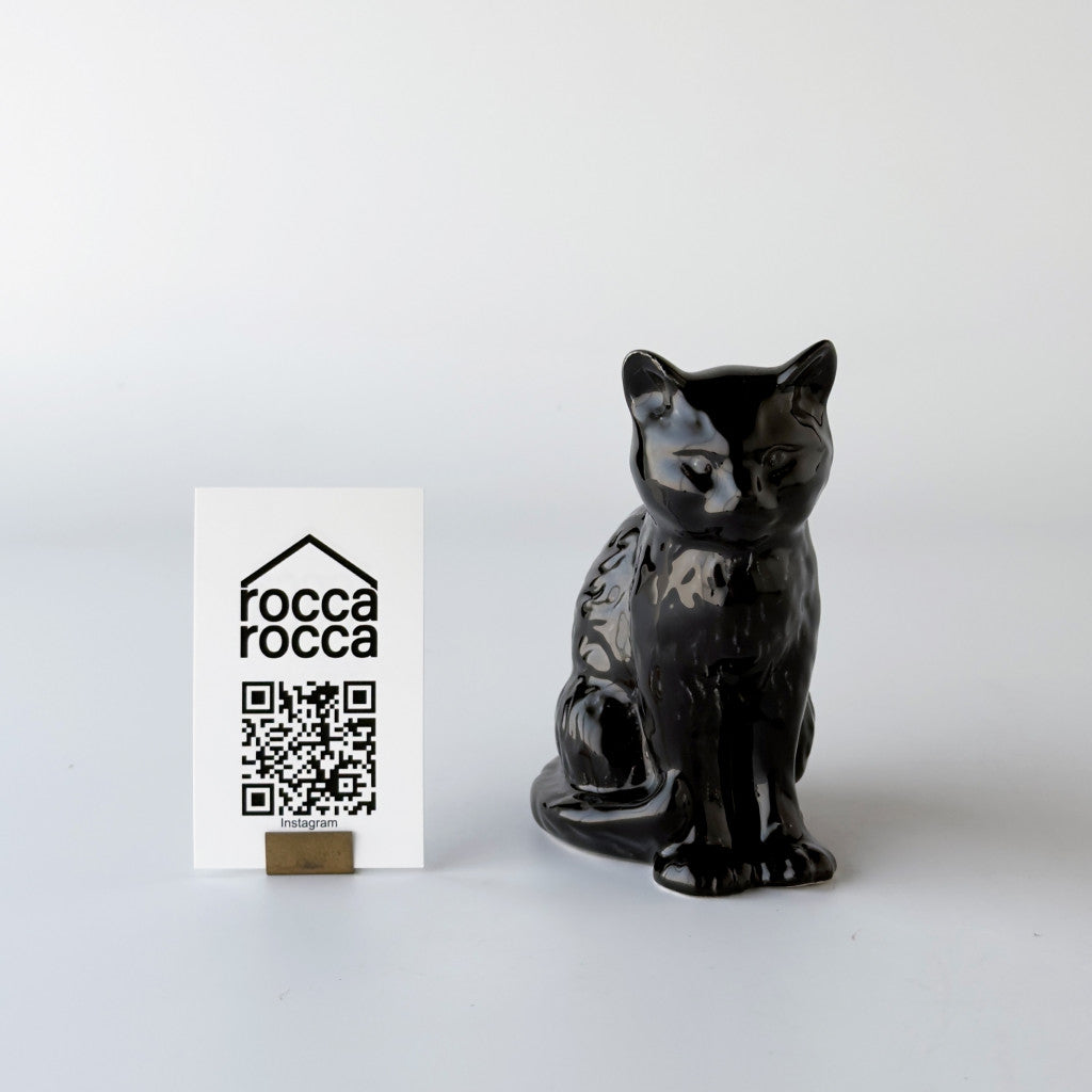英国ヴィンテージ 黒猫のオブジェ – rocca rocca