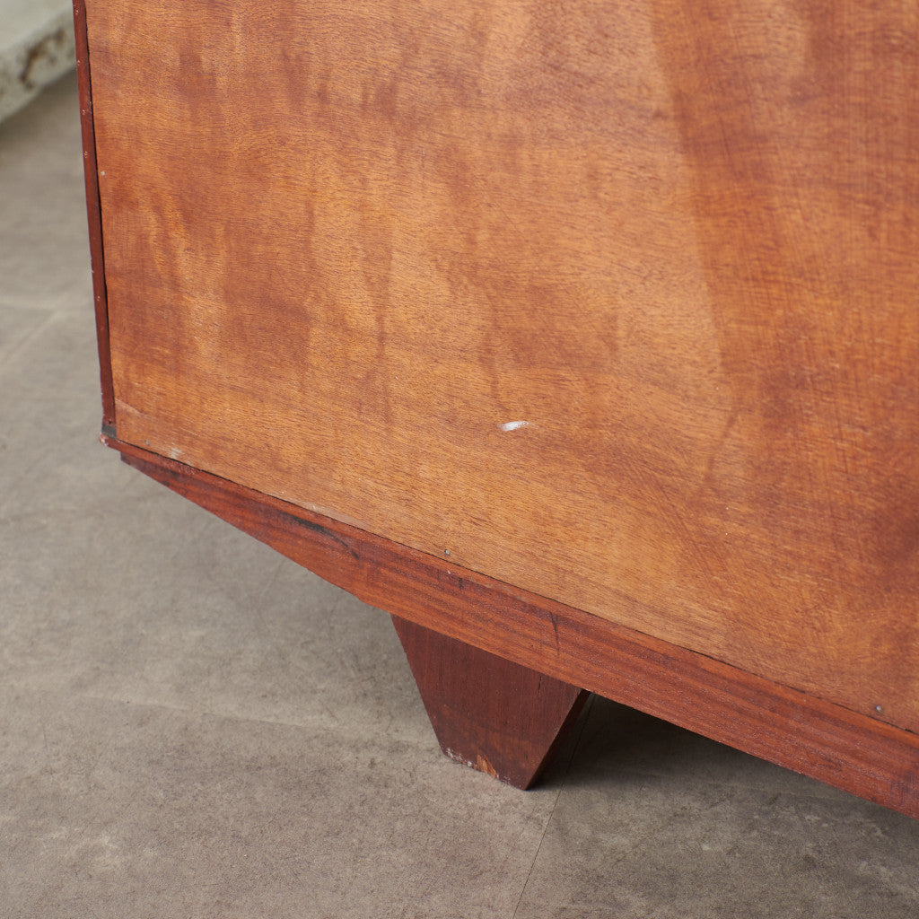 英国ヴィンテージ ナローブックケース