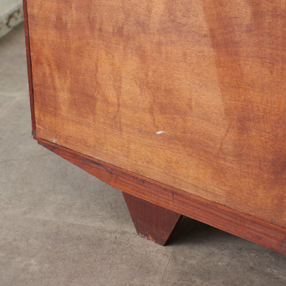 英国ヴィンテージ ナローブックケース