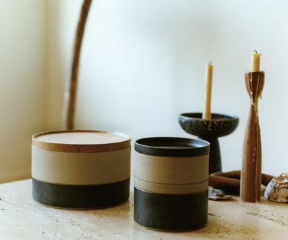 Tray 22cm ブラック HASAMI PORCELAIN