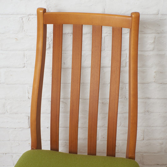 英国ヴィンテージ ダイニングチェア / 張替済