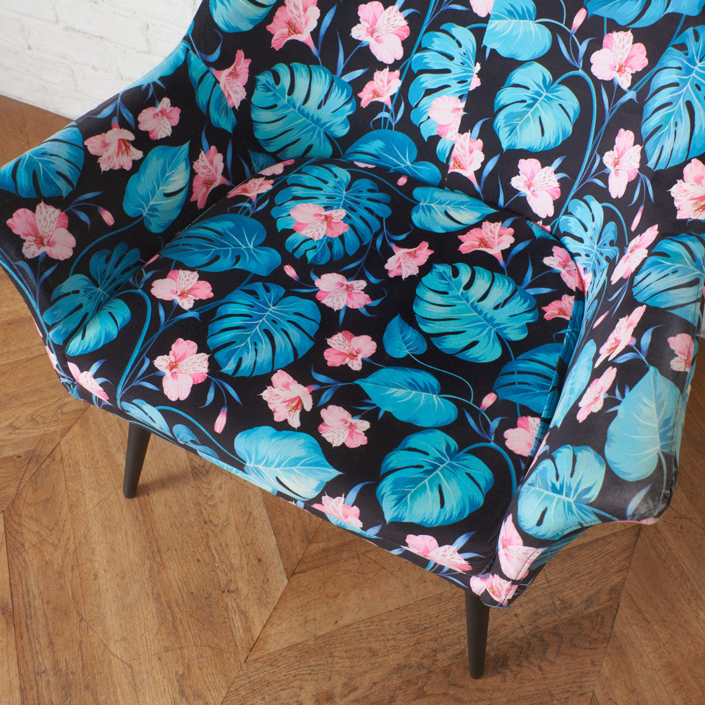 FLOWER POWEＲ BLUE アームチェア