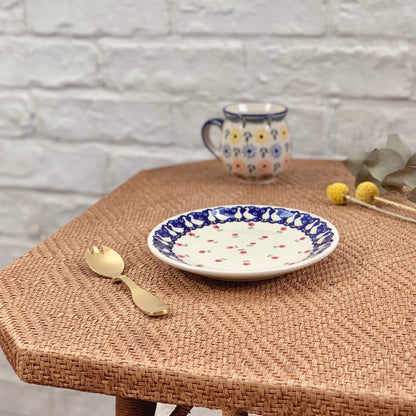 ポーリッシュポタリー プレート アヒル 赤 17cm