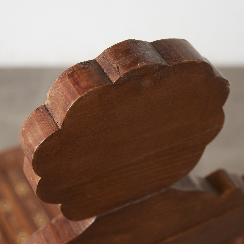 エジプトアンティーク 木象嵌 フォールディングチェア