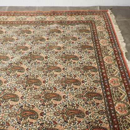 ウール製 手織り 絨毯