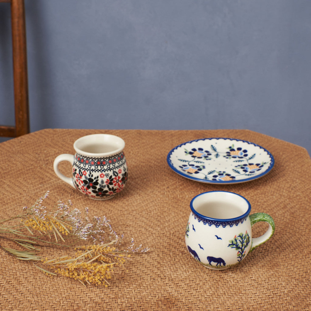 ポーリッシュポタリー マグカップ まきばの風景