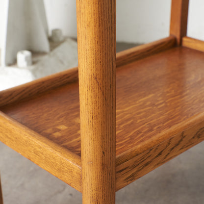 英国アンティーク ドロップリーフ ティートローリー