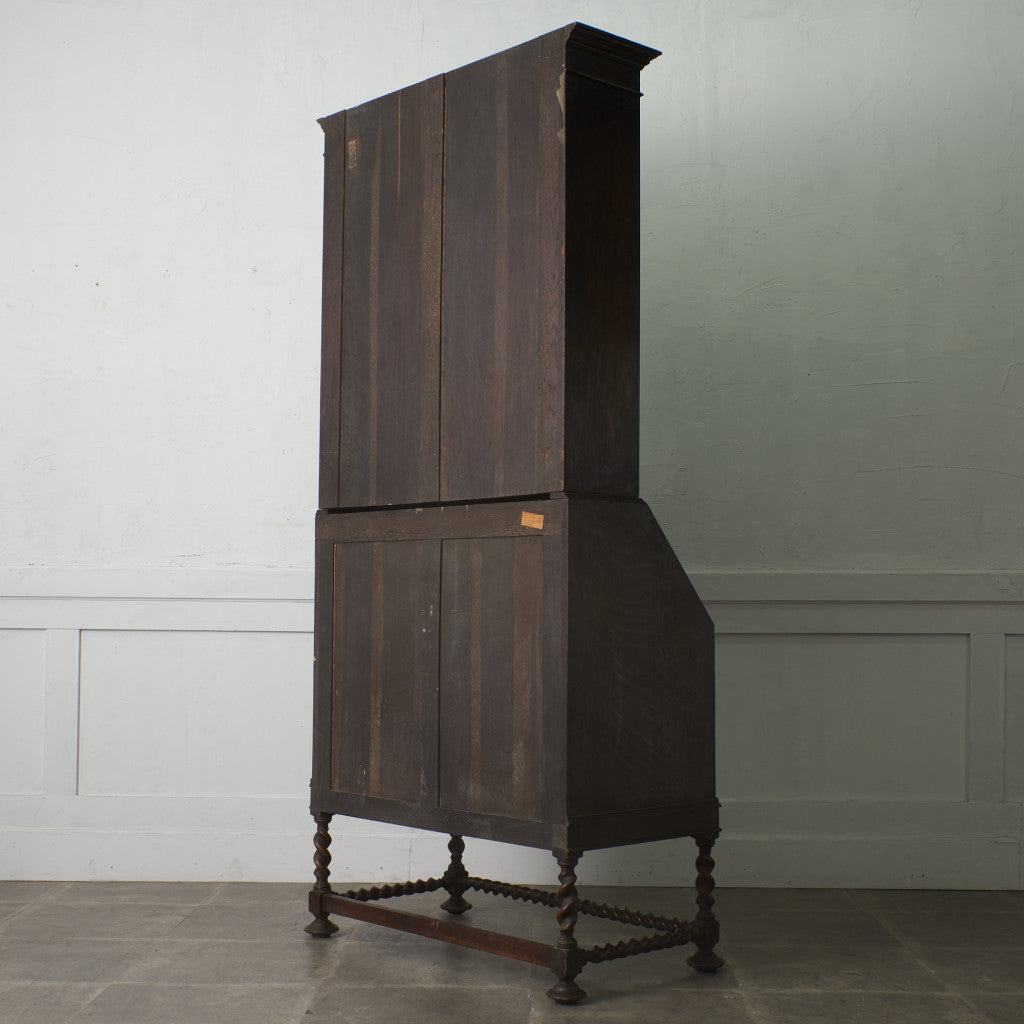 アンティーク 家具 ビューローブックケース 1930年頃 英国製 529A 英国イギリスアンティーク家具 ビューローブックケース デスク