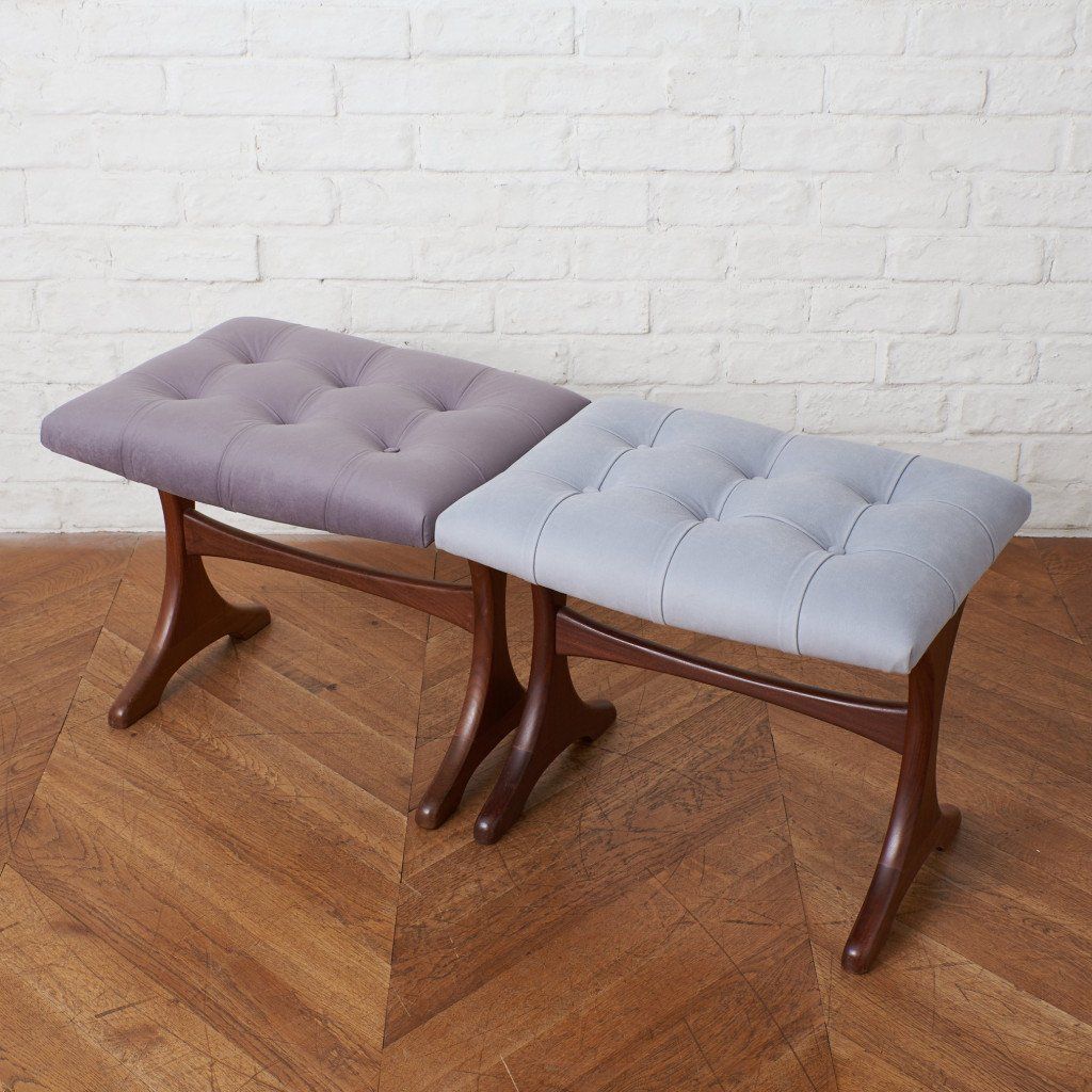 Fresco ホエールレッグ ドレッシングスツール(6820) / 張替済