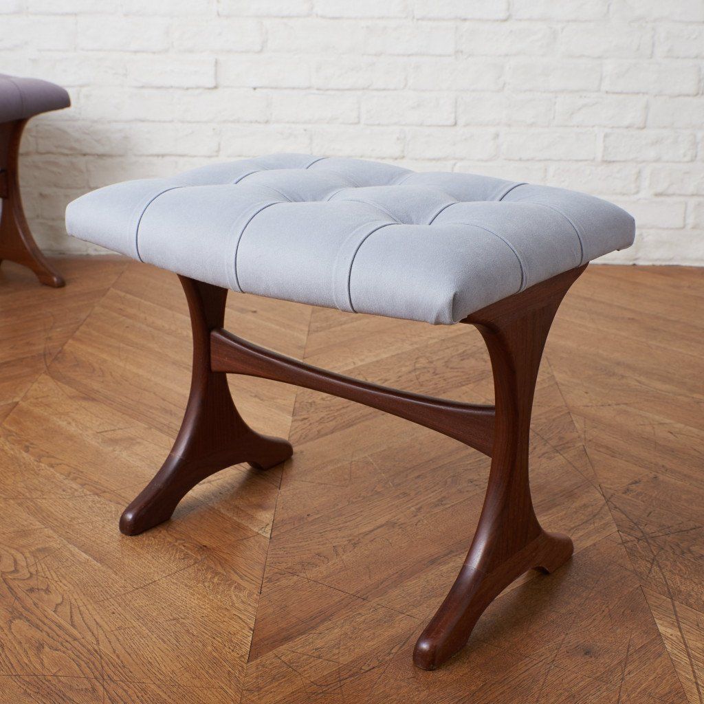 Fresco ホエールレッグ ドレッシングスツール(6820) / 張替済