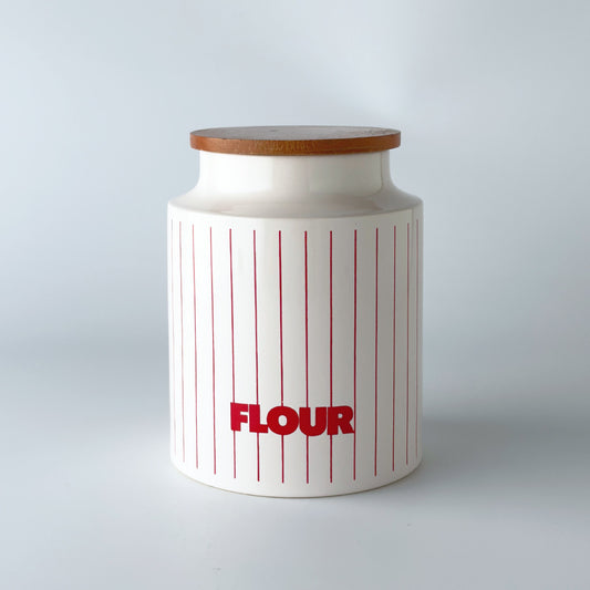 STRIPE ストライプ キャニスター "FLOUR"