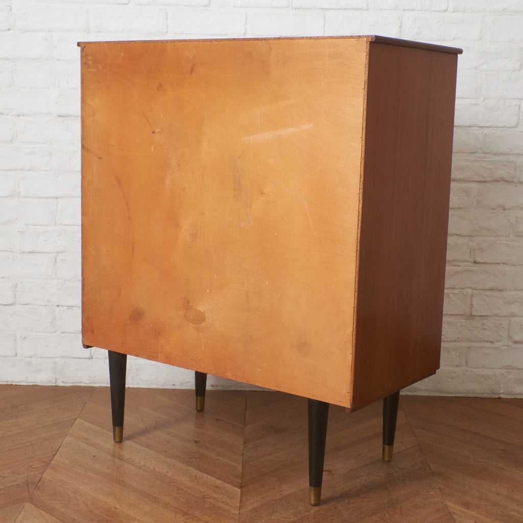 北欧ヴィンテージ 5段 チェスト