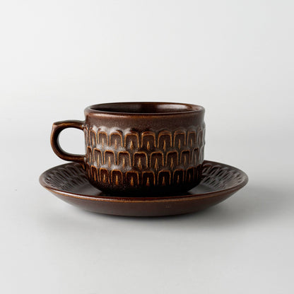 Pennine ペンニン カップ＆ソーサー ブラウン