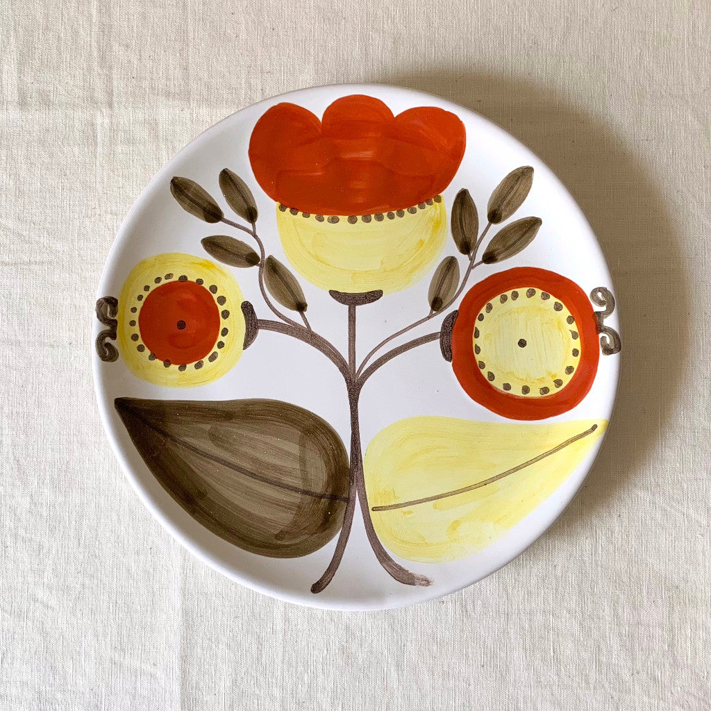 Susannna de Simone 絵皿 19cm 花
