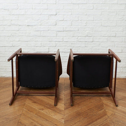 Danish カーバーチェア (4513) 2脚セット / 張替品｜ジープラン G-PLAN｜イブコフォードラーセン Ib Kofod Larsen (1921-2003)