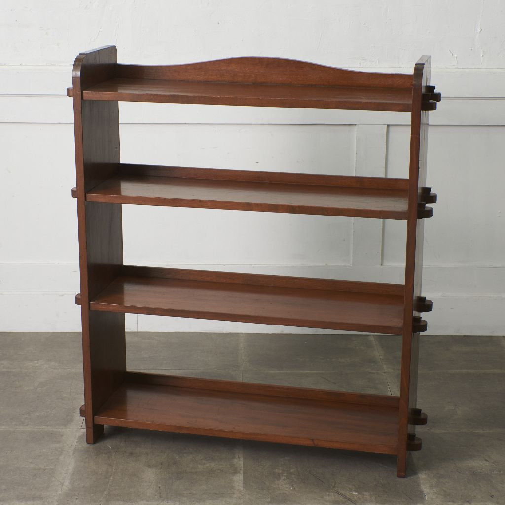 年代物 楔留め 本棚