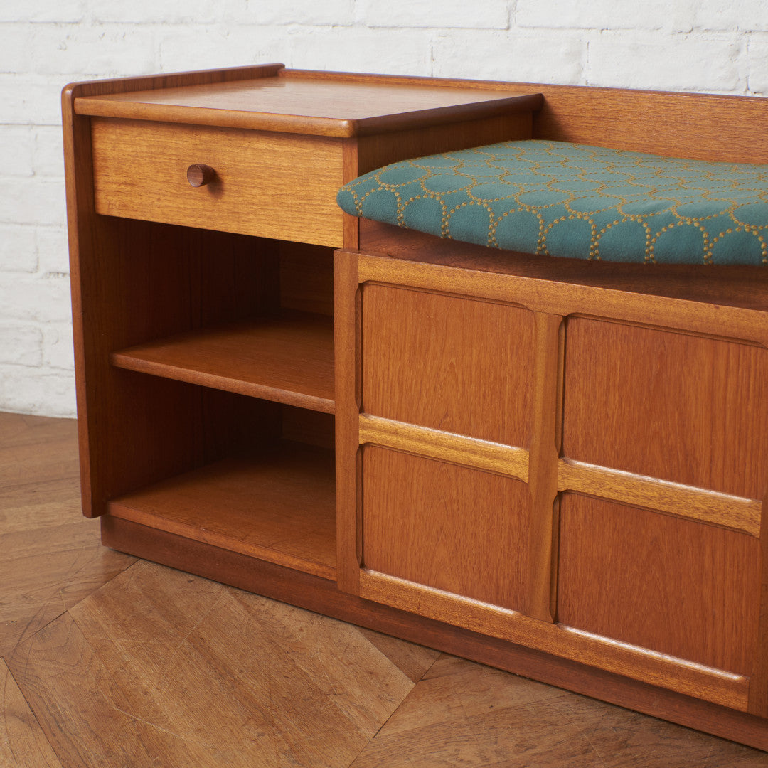 ヴィンテージ テレフォンベンチ / 張替済