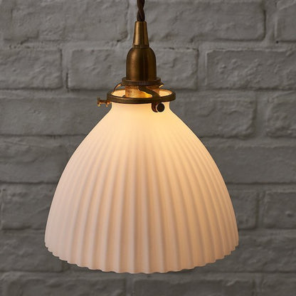 シェル コニカル ペンダントライト