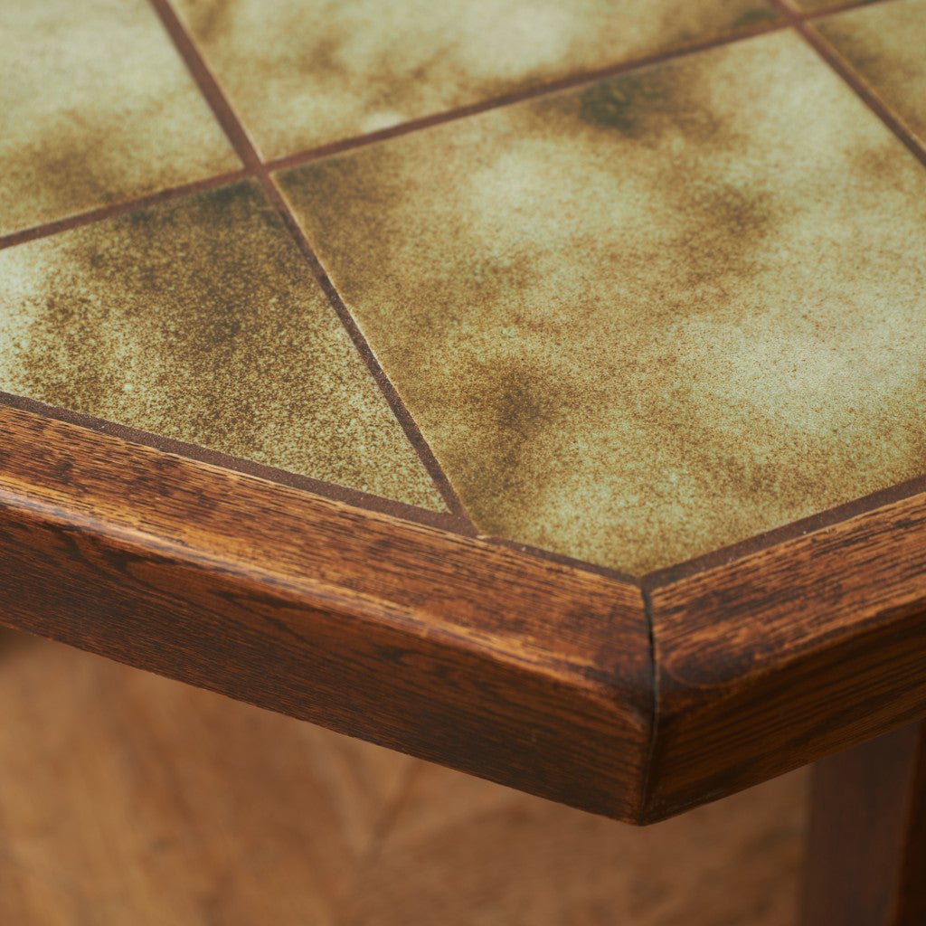 オランダ民芸 タイルトップ コーヒーテーブル