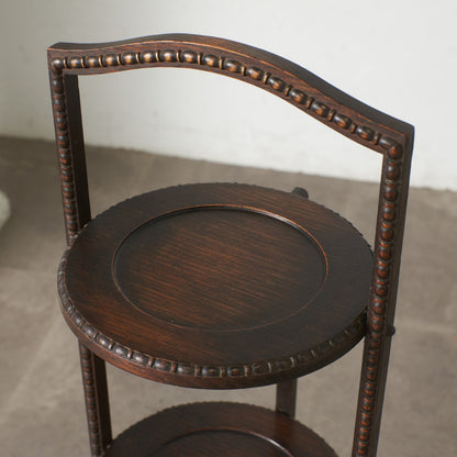 英国アンティーク 折畳み式 ケーキスタンド