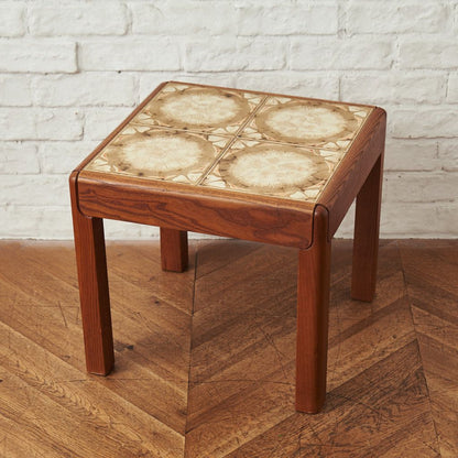 ヴィンテージ タイルトップ ローテーブル (3611D)