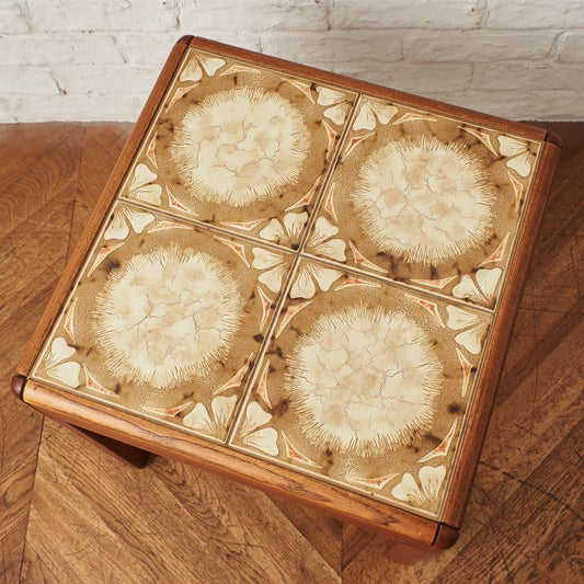 ヴィンテージ タイルトップ ローテーブル (3611D)