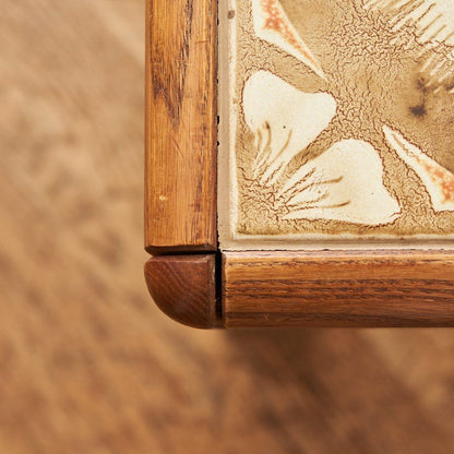 ヴィンテージ タイルトップ ローテーブル (3611D)