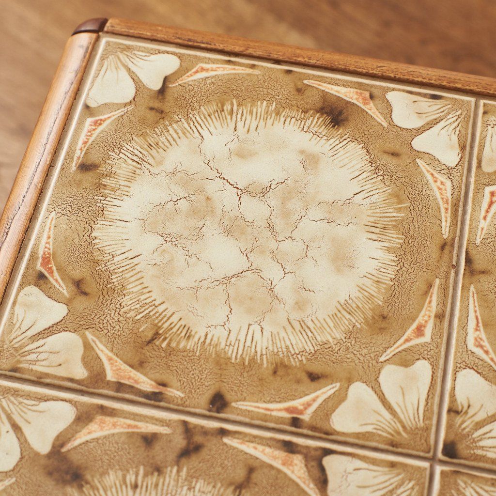 ヴィンテージ タイルトップ ローテーブル (3611D)