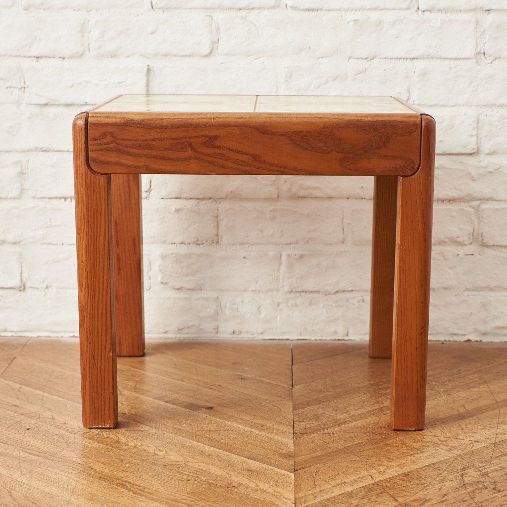 ヴィンテージ タイルトップ ローテーブル (3611D)