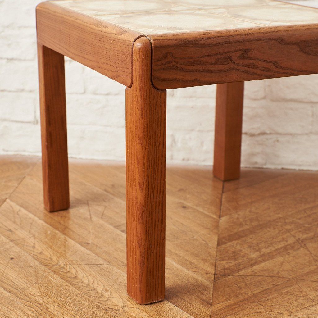 ヴィンテージ タイルトップ ローテーブル (3611D)