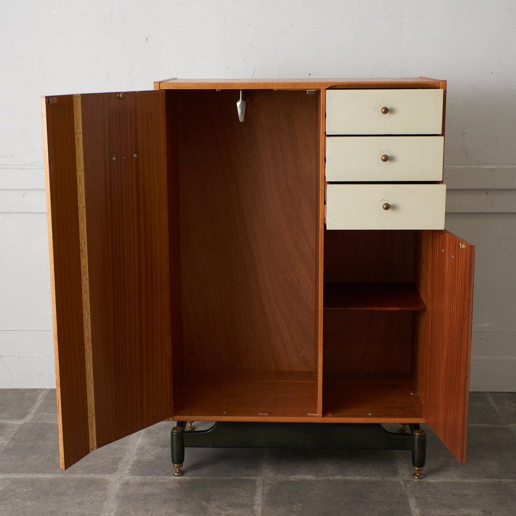 Chinese white トールボーイ ワードローブ (B937)  / 初期ゴールドラベル