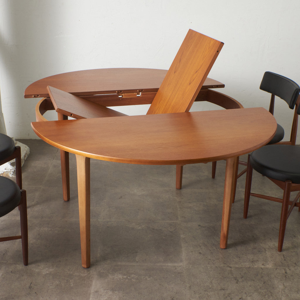 エクステンション ラウンド ダイニングテーブル｜ネイサン Nathan