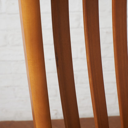 英国ヴィンテージ ダイニングチェア / 張替済