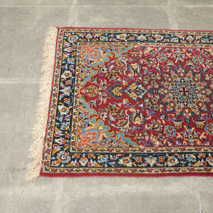 ウール製 手織りラグ