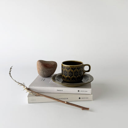 HEIRLOOM エアルーム カップ&ソーサー Lakeland green 緑