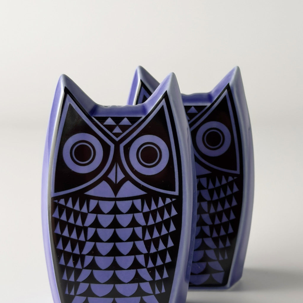 Hornsea Owl ソルト&ペッパー セット Blue