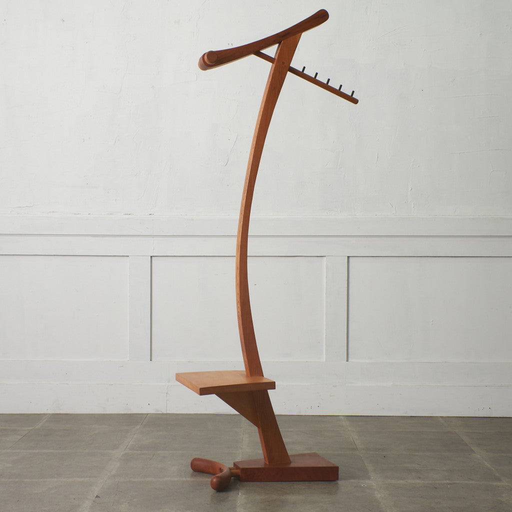 作家物 無垢材 コートハンガー