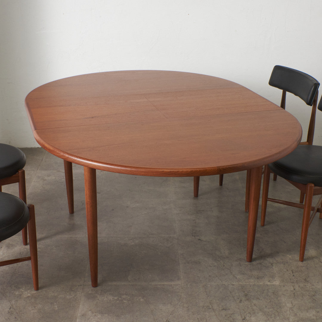 エクステンション ラウンドダイニングテーブル