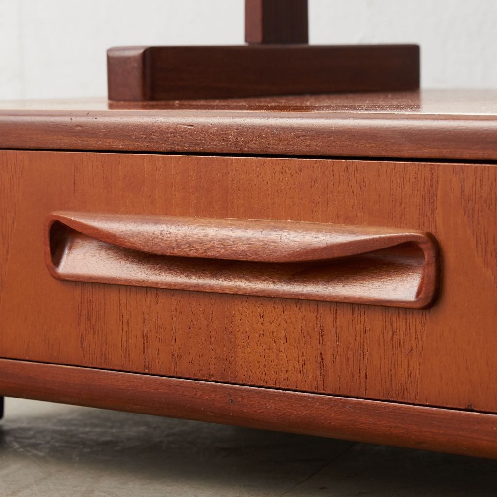 Fresco 収納付き スタンドミラー