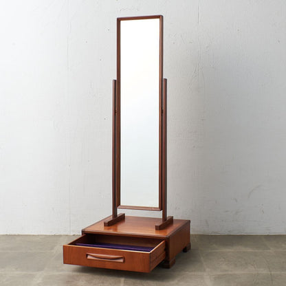 Fresco 収納付き スタンドミラー