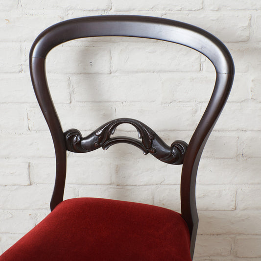 西洋クラシック バルーンバックチェア