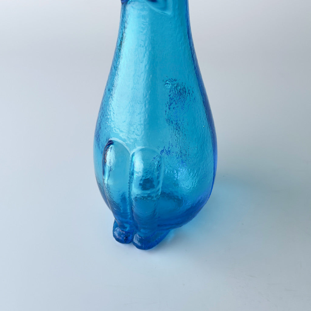 デキャンタ 美しい青色のガラス製装飾品 デキャンタ 美しい青色のガラス製装飾品 デキャンタ 美しい青色の