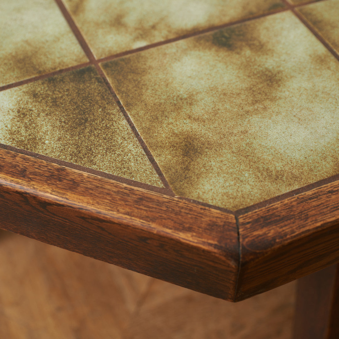 オランダ民芸 タイルトップ コーヒーテーブル